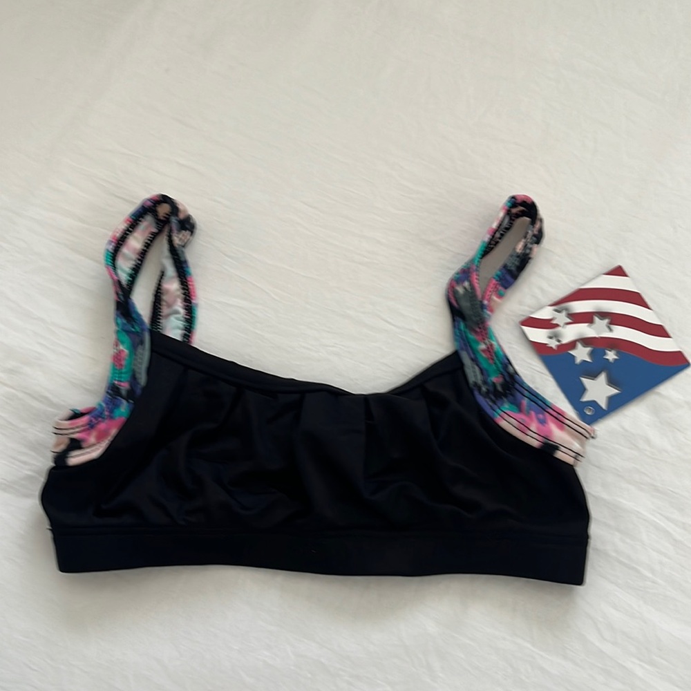 Motionwear Bra Top Sports Bra Dance Gymnastics NEW size Small Adult